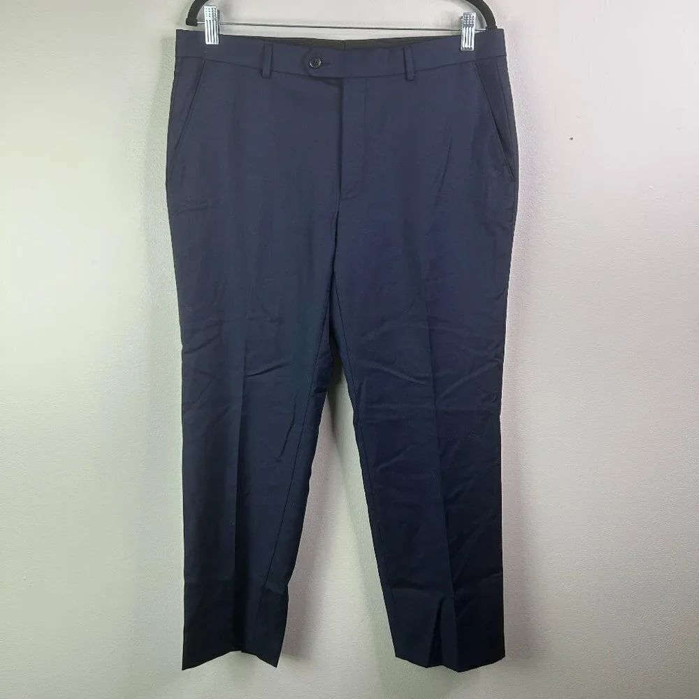 Lauren Ralph Lauren Women's Blue Dress Pants (measurements in description) - Picture 1 of 5